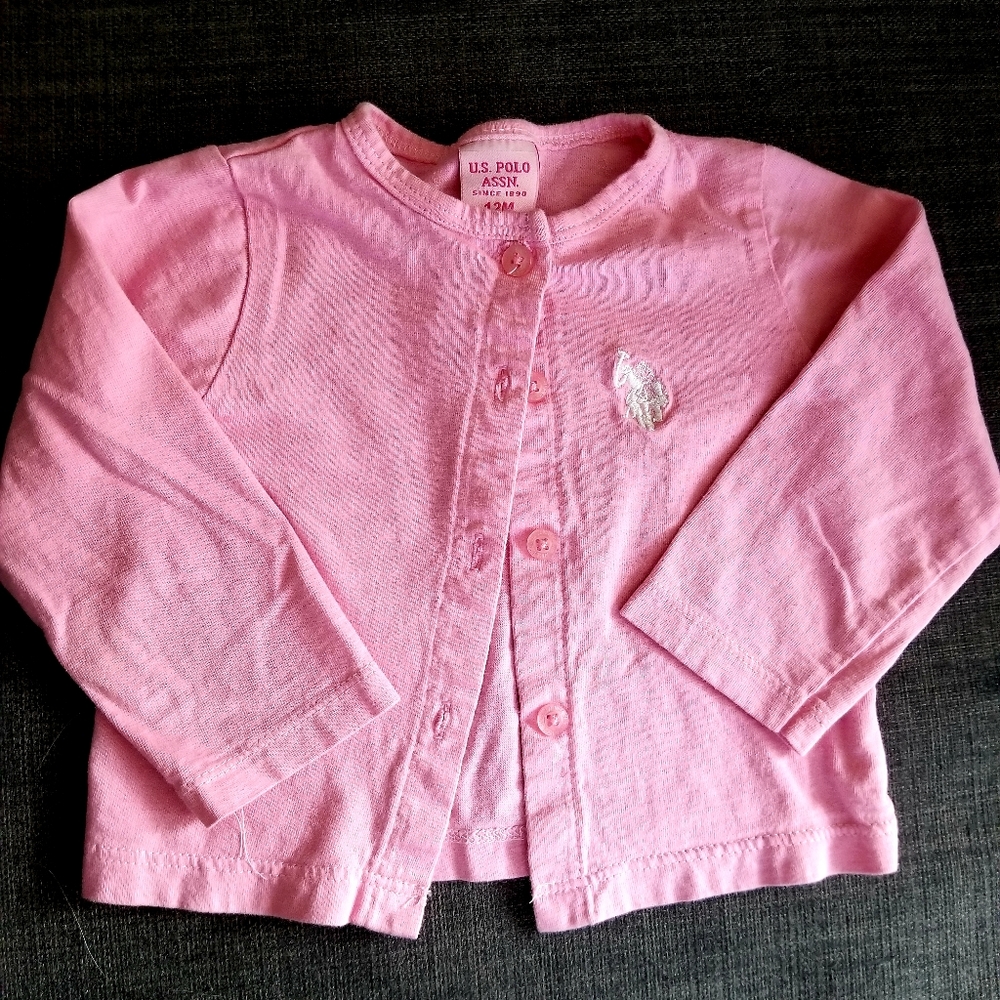 Pink Polo Sweater